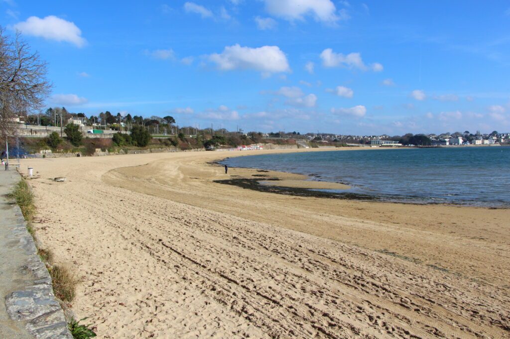 Plage du Moulin Blanc à Brest