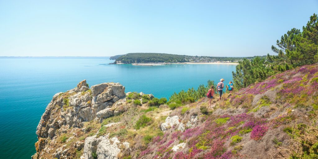 Randonnée en Bretagne sur la presqu'île de  Crozon