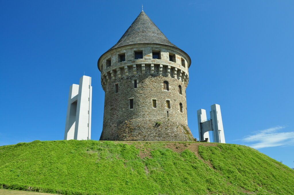 Detalle Torre de la Motte-Tanguy (siglo XVI)