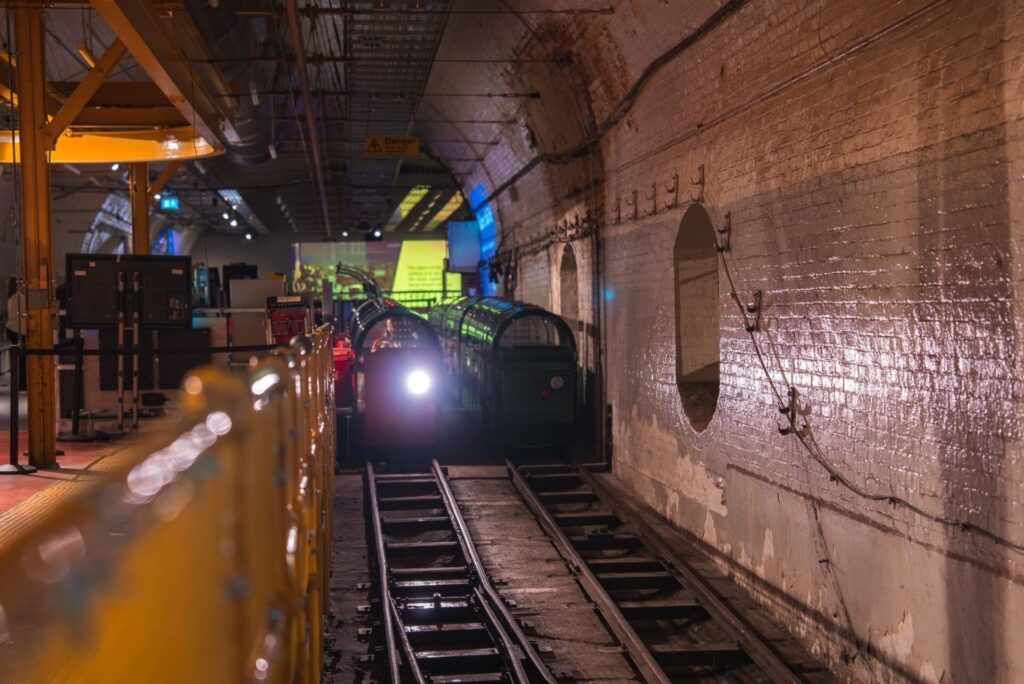 Le Mail Rail au Postal Museum de Londres