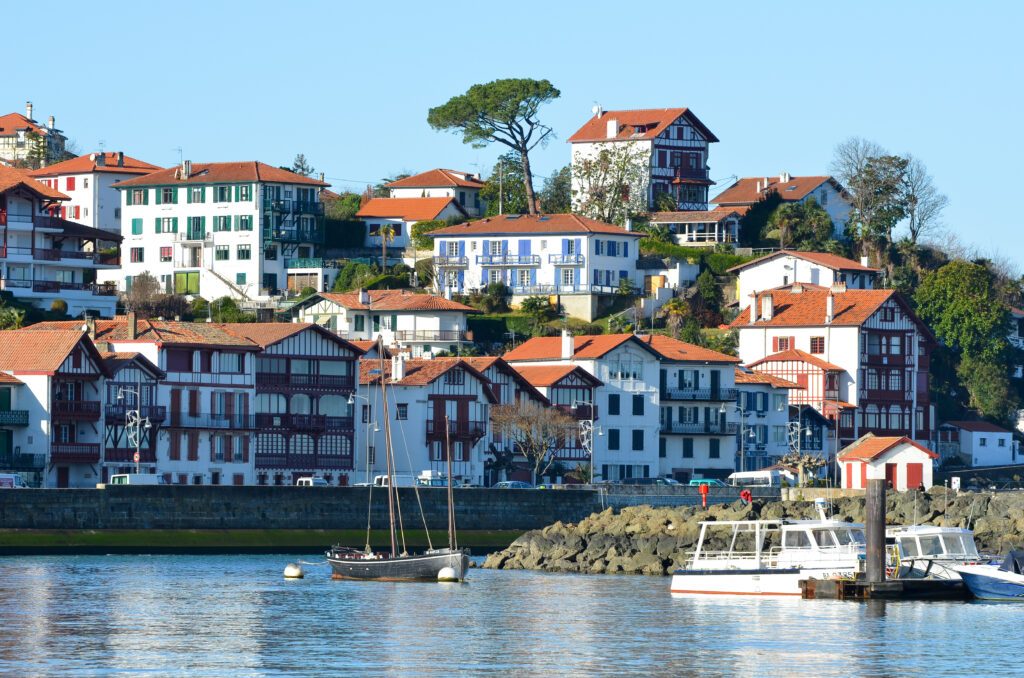 Le village de Ciboure en Pays Basque