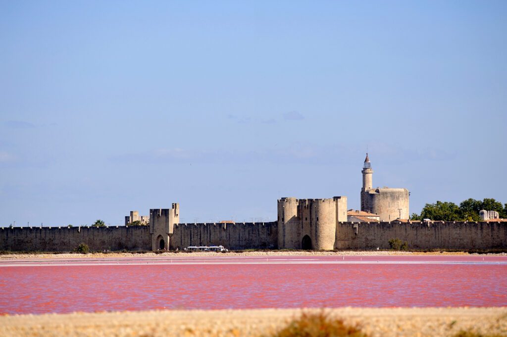 The ramparts of the walled city of Aigues-Mortes