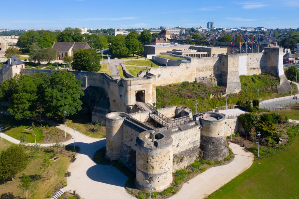 France, Calvados department, Caen, Castle of Caen- 1060, William of Normandy established a new stronghold in Caen.