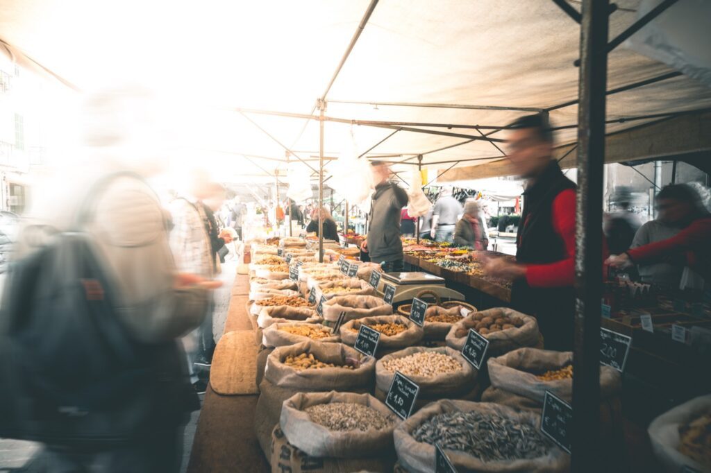 Le marché de Alcudia à Majorqueallorca