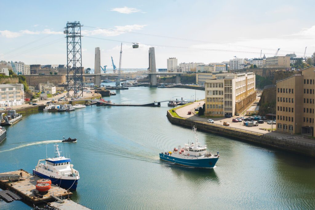 Ville de Brest, la penfeld