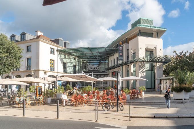 Le centre commercial à Vichy