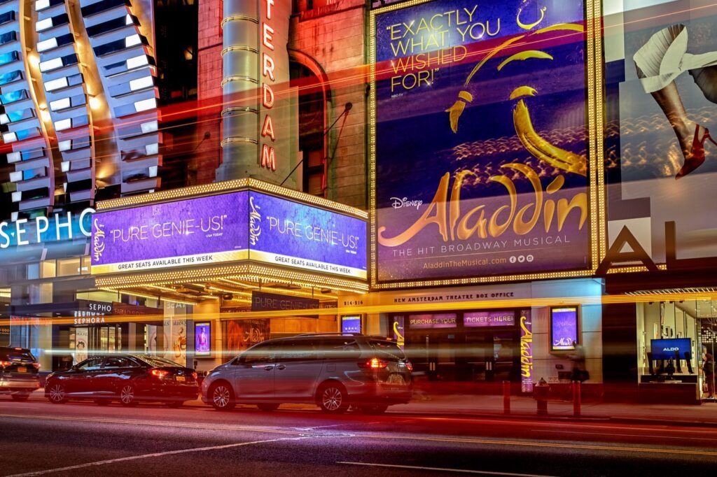 Ramener un souvenir d'un spectacle de Broadway 