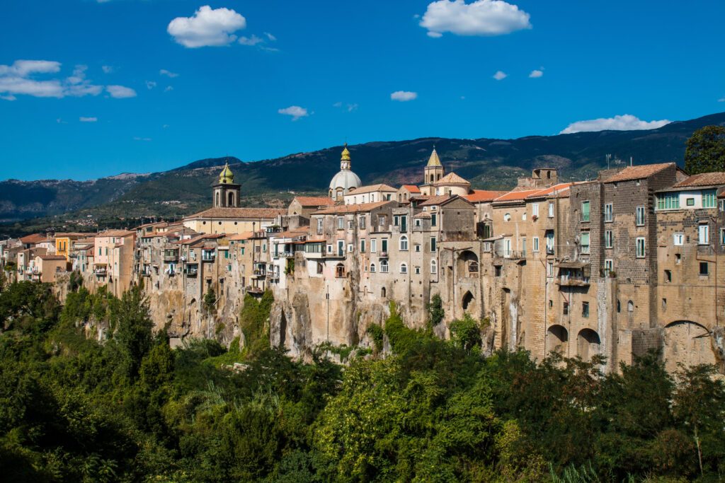 Sant'Agata de' Goti is a comune and former Catholic bishopric in the Province of Benevento in the Italian region Campania, located about 35 km northeast of Naples.