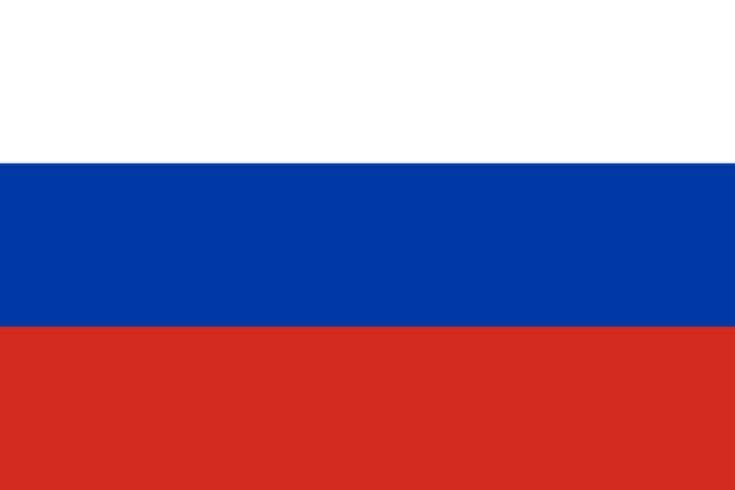 Drapeau russe officiel Russie