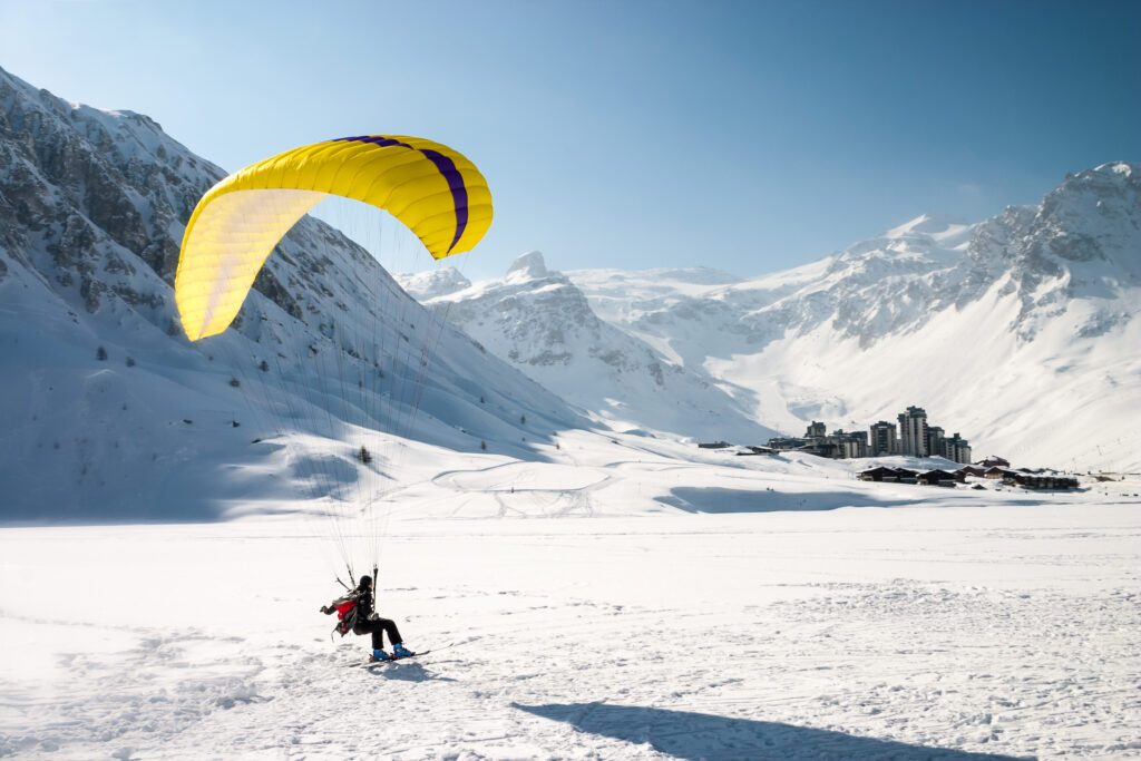 Envolez vous en parapente au dessus de Tignes