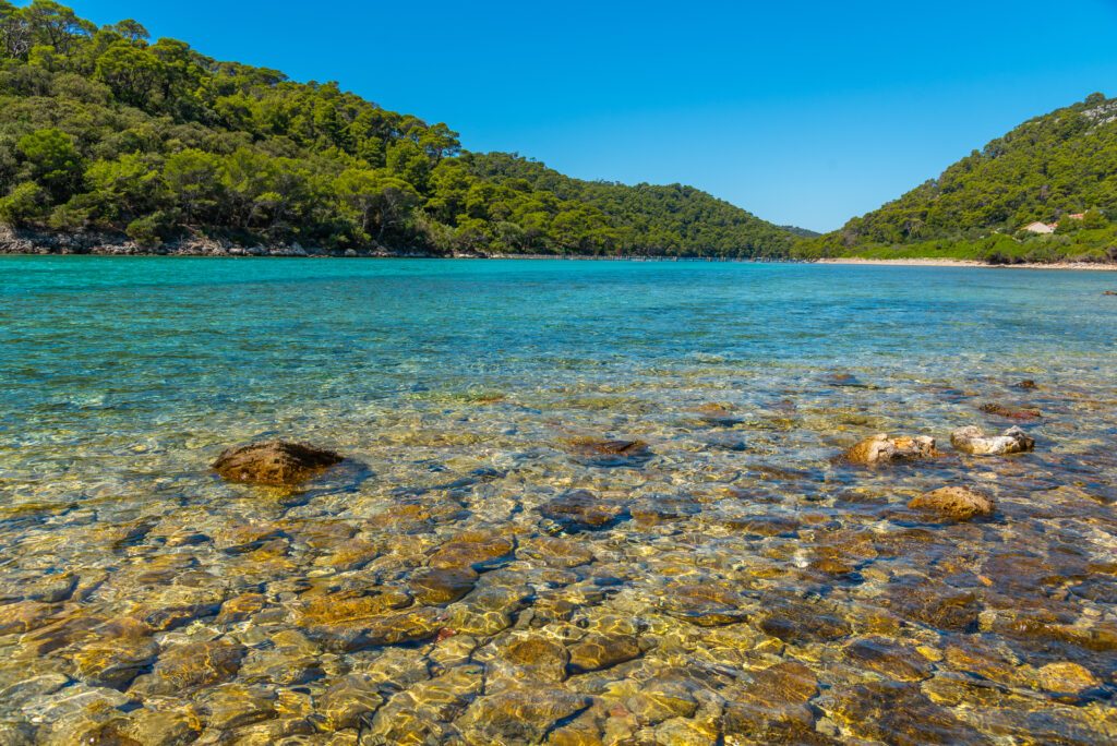 Le grand lac de Mljet