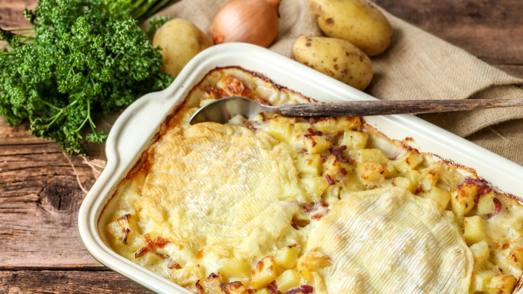 tartiflette traditionnelle au reblochon