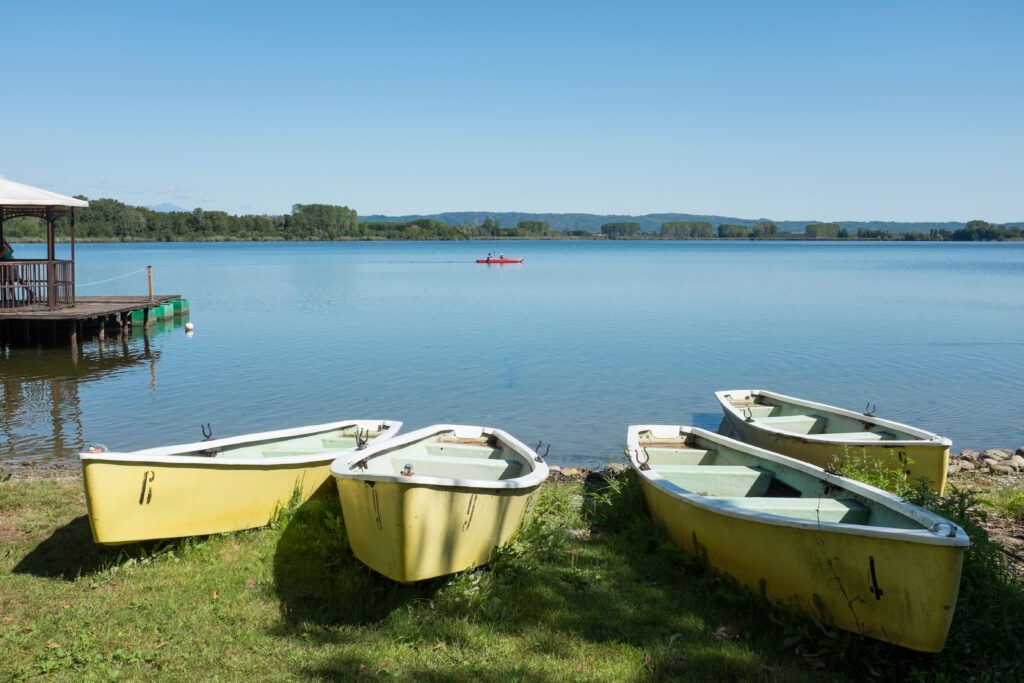 Le lac de Candia