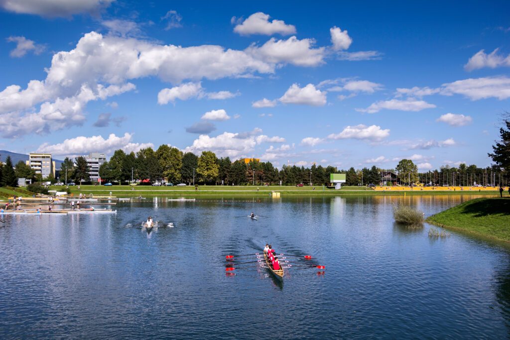 Jarun dans les lacs de Croatie