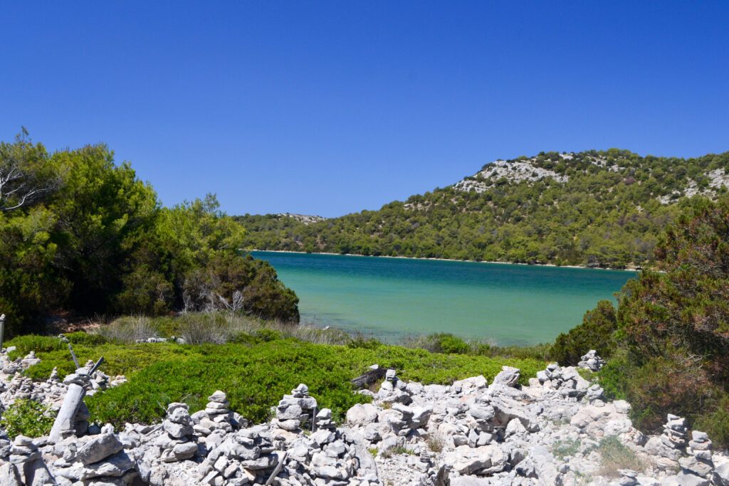 Le lac Mir en Croatie