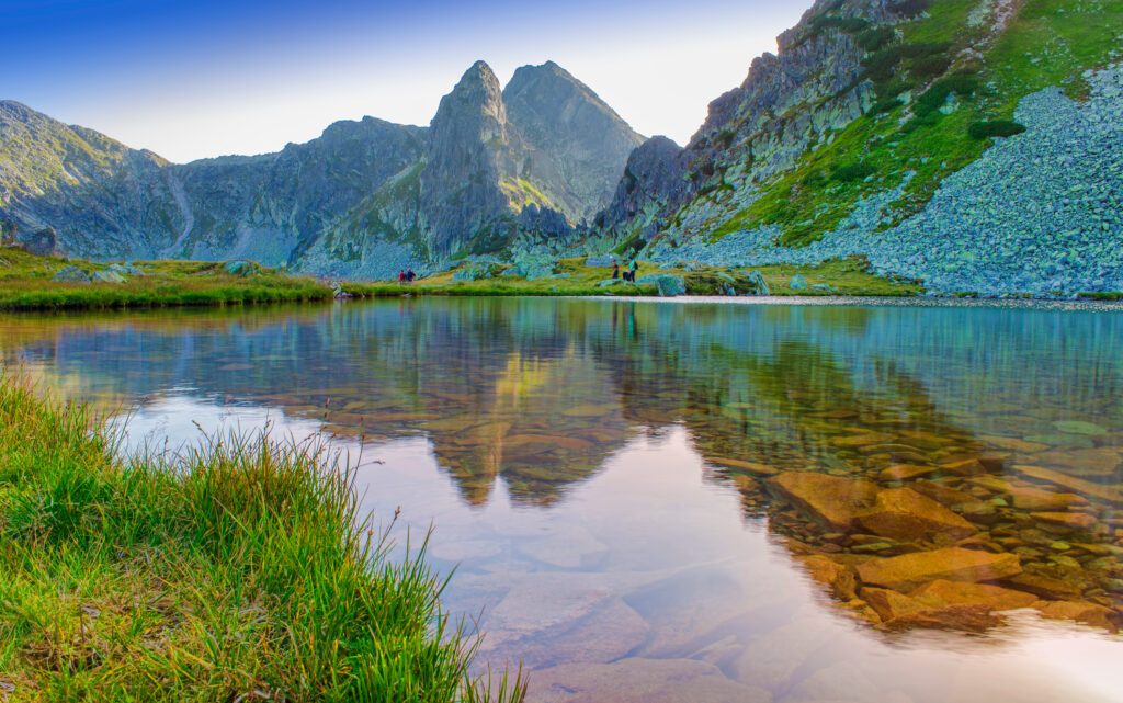 Lac dans le parc national de Retezat