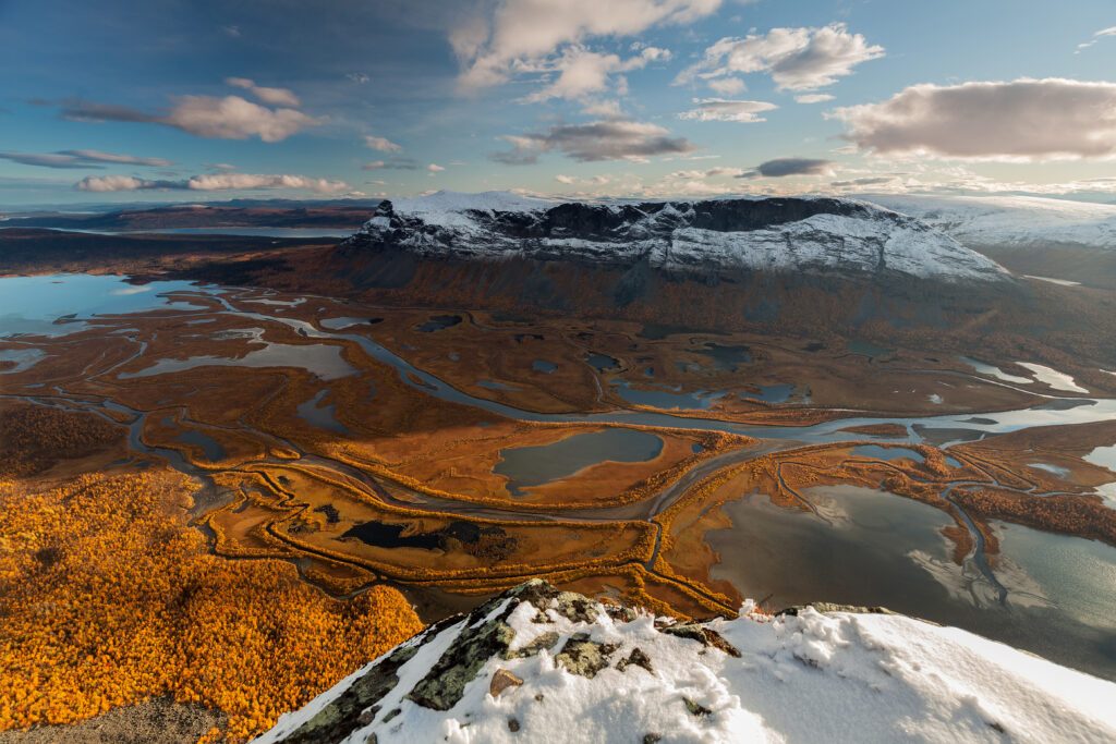 Sarek National Park - Skierffe peak