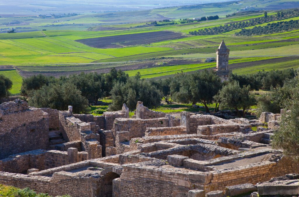 Mausoleo líbicopúnico, Ciudad romana de Dougga, Tunez, Africa