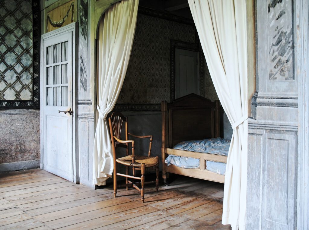 La chambre de Jean-Jacques Rousseau aux Charmettes