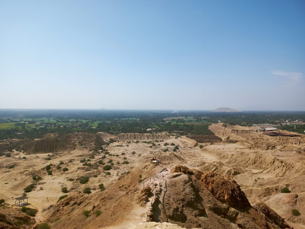 Pyramids of Tucume in Lambayeque, Peru