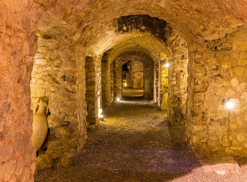 Gallo-roman horreum in Narbonne - France