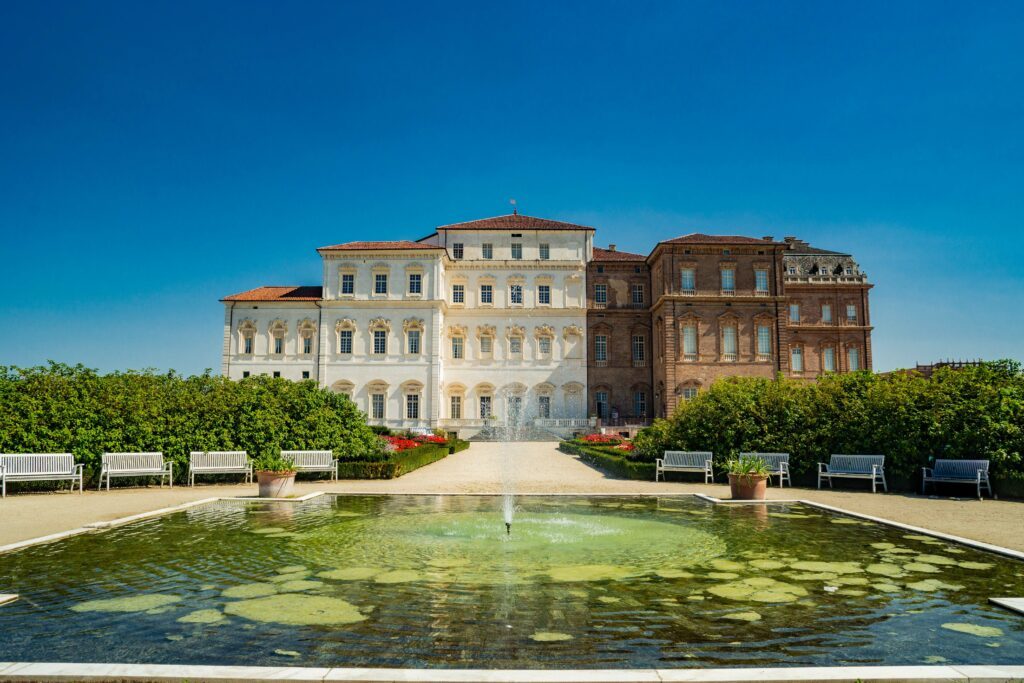 Le Palais de Venaria autour de Turin