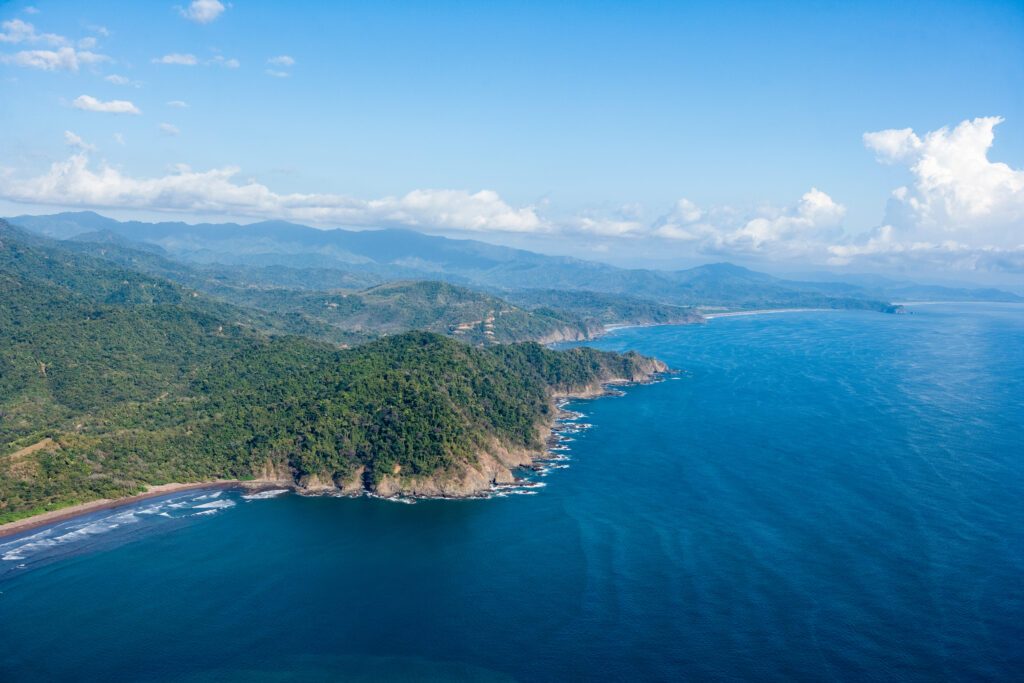 La Péninsule de Nicoya dans les paysages du Costa Rica