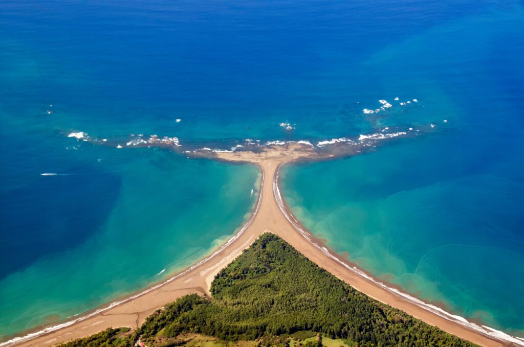 La playa Uvita et sa queue de poisson