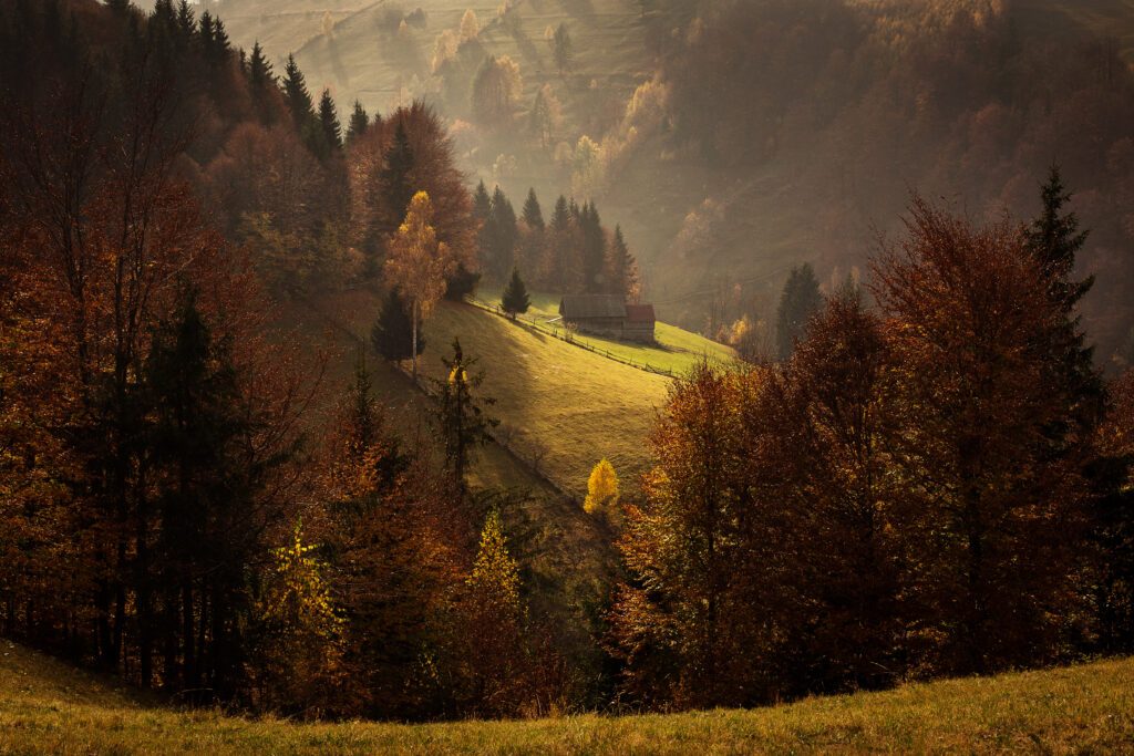 La Transylvanie en automne