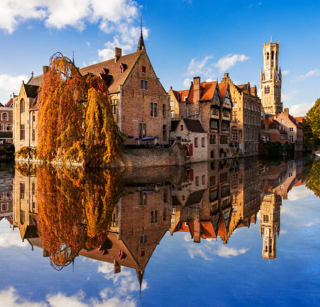 Le charme automnale de Bruges pendant les vacances de la Toussaint