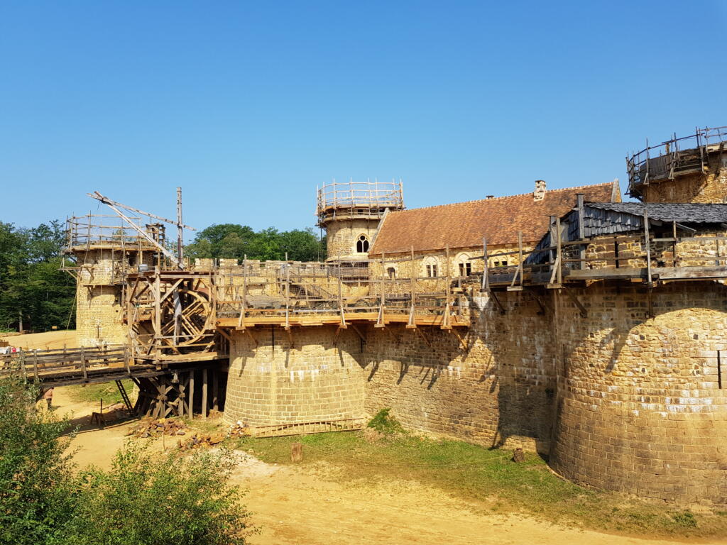 Le château de Guédelon dans l'Yonne