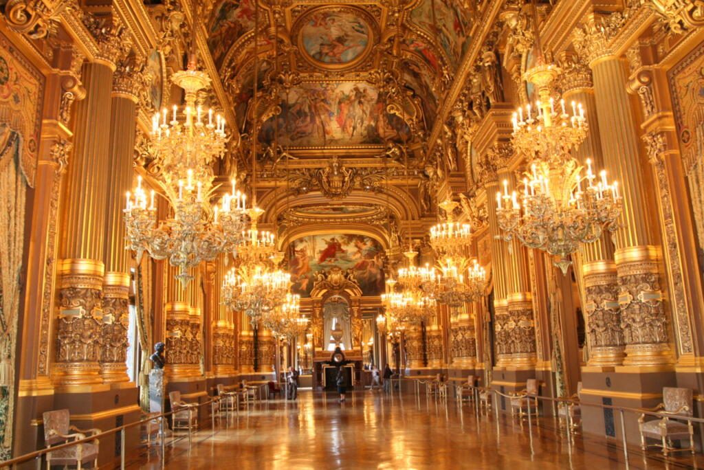 L'intérieur de l'Opéra Garnier