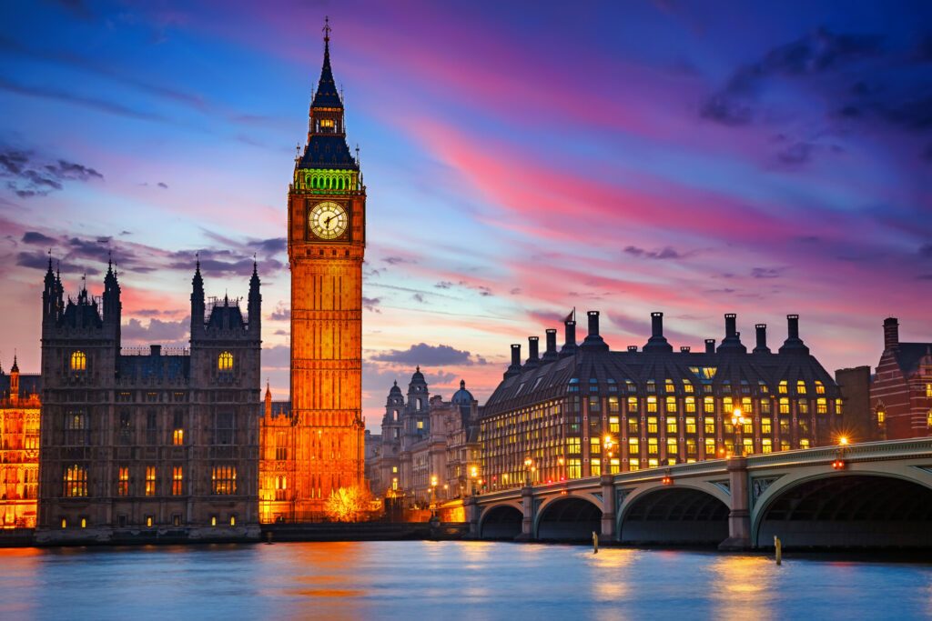 Big Ben et Westminster Bridge
