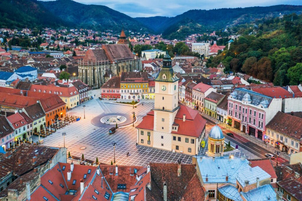 Brasov, ville de Roumanie