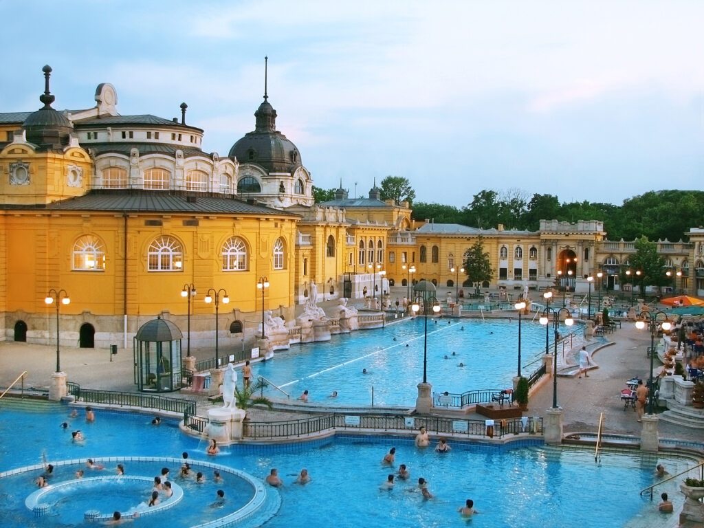 Budapest bains thermaux de Széchenyi