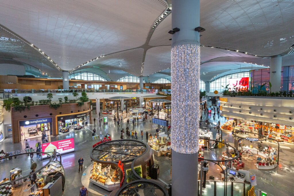 Duty free de l'aeroport d'Instanbul