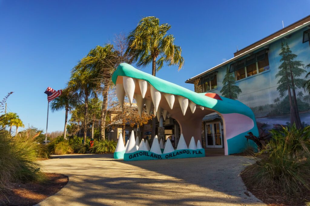 L'entrée de Gatorland