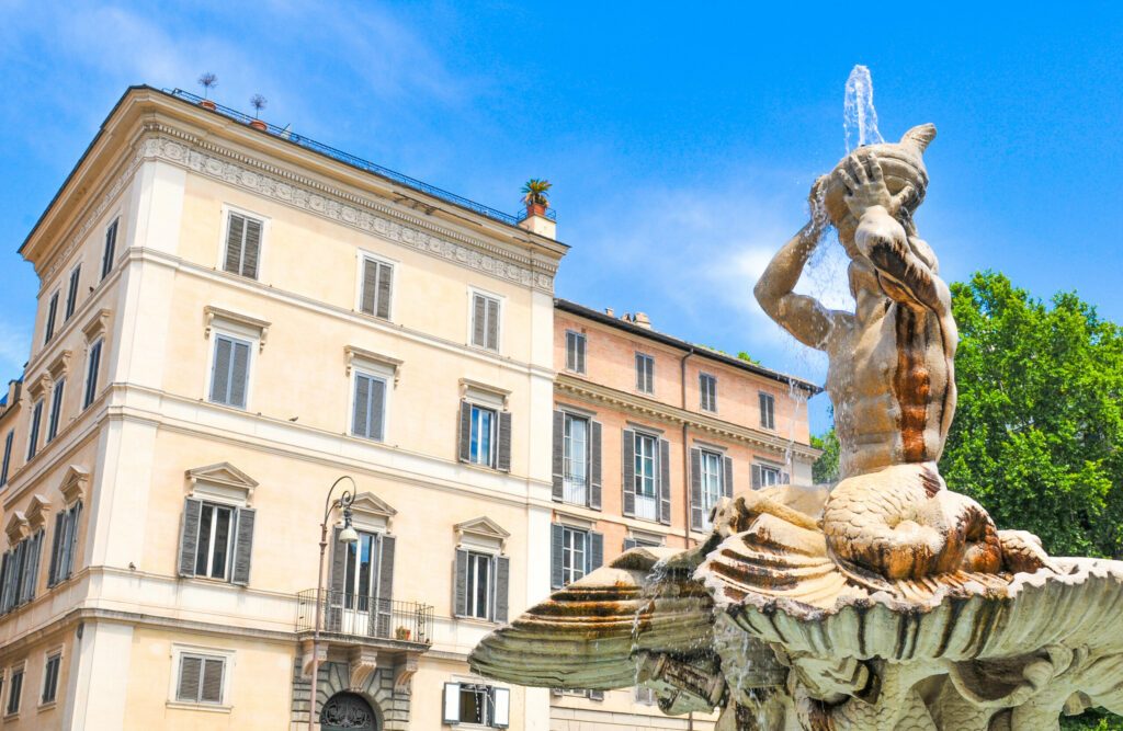 Fountain in Rome, Italy