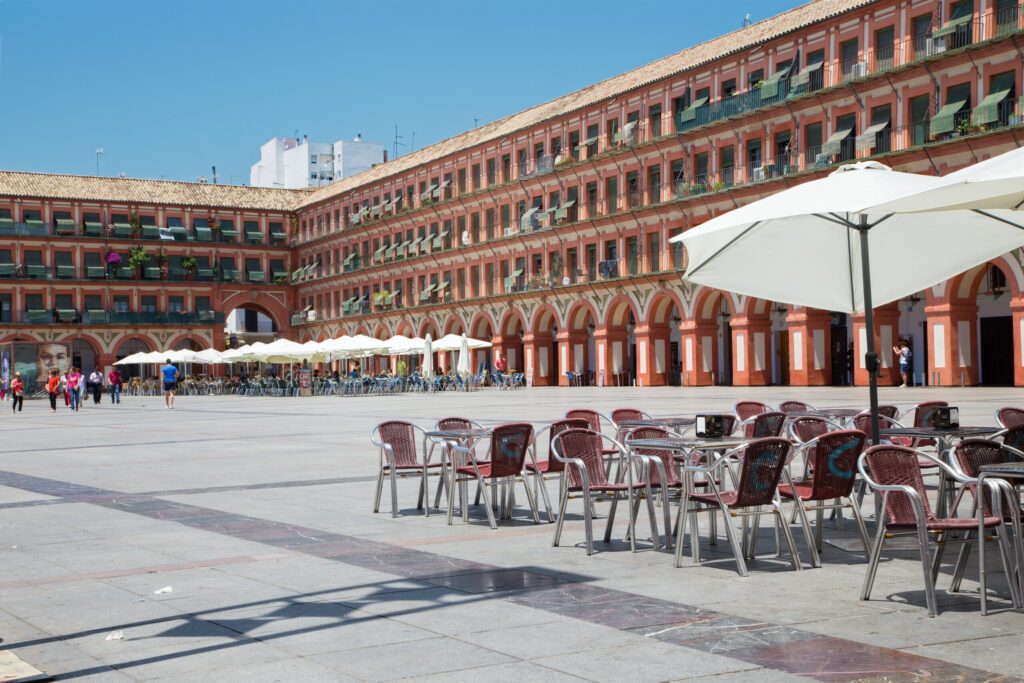 Cordoba - The Plaza de la Corredera square.