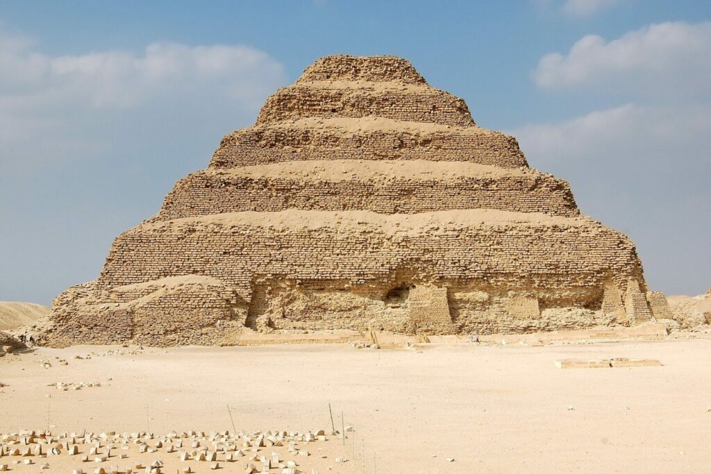 La pyramide de Djoser, Egypte