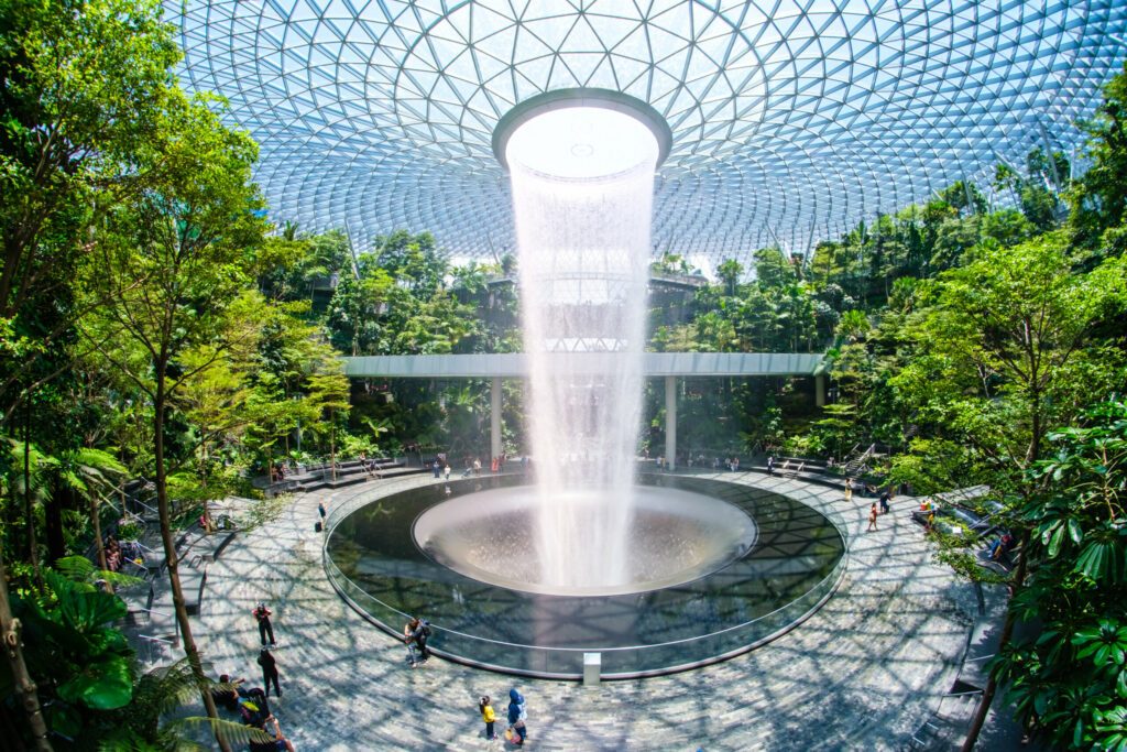 L'aéroport Changi à Singapour : une vraie merveille