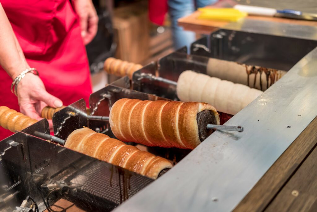 Le chimney cake spécialité hongroise