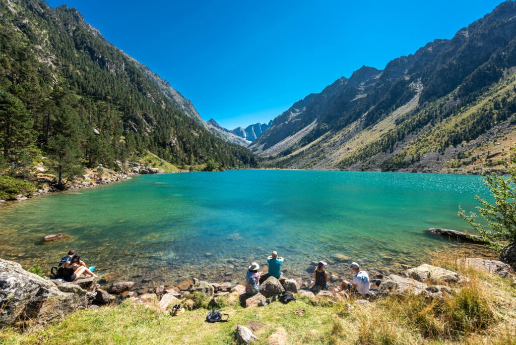 Lac de gaube. Pyrénées