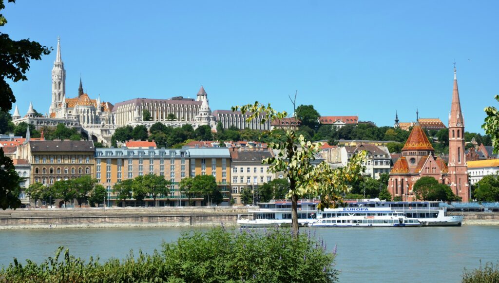 Les rives du Danube à Budapest
