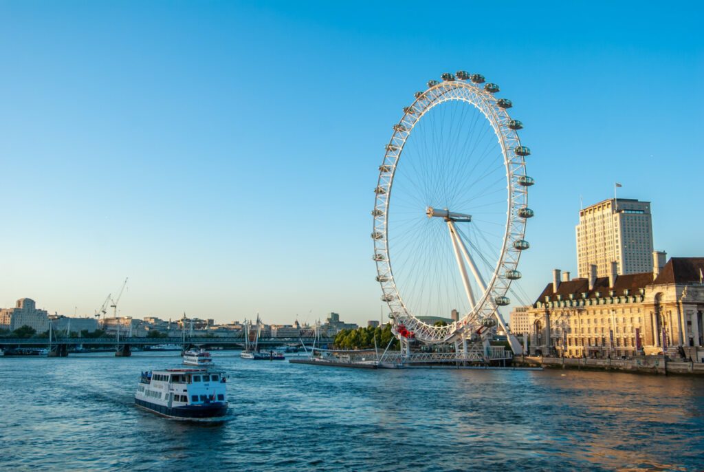 London in sunny day