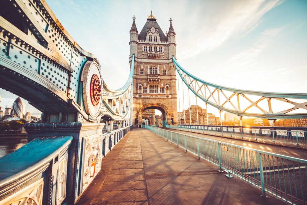 Photo prise sur le Tower Bridge