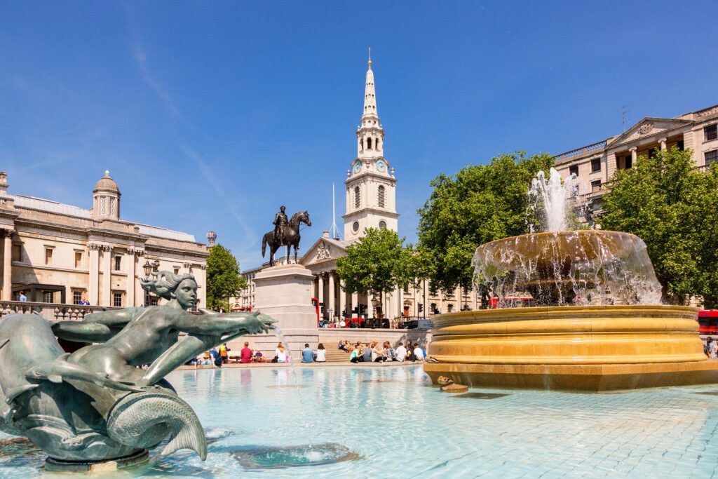 Trafalgar Square, Greater London, England