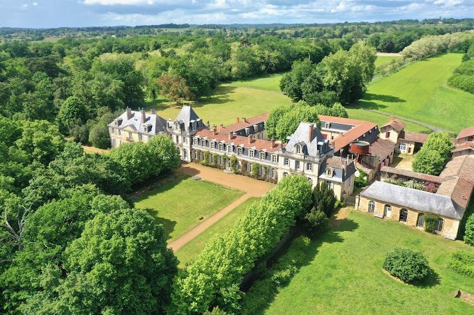 Le château vu du ciel