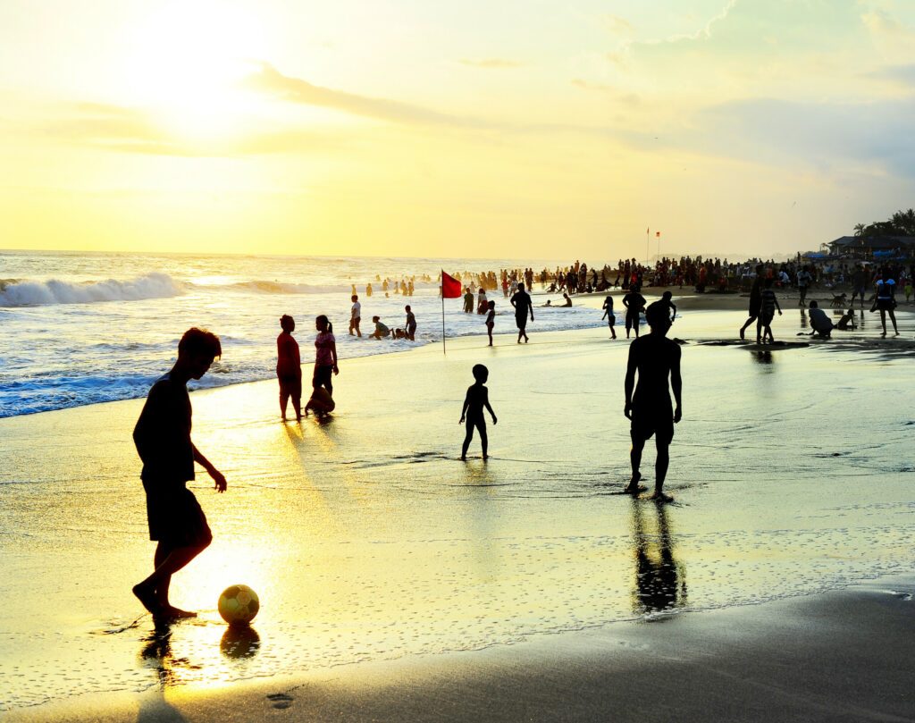 Bali beach activity