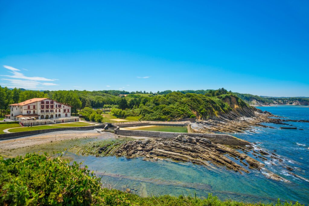 Corniche d'Urrugne, Atlantic Ocean, Basque Country - Pays Basque, Aquitaine, France